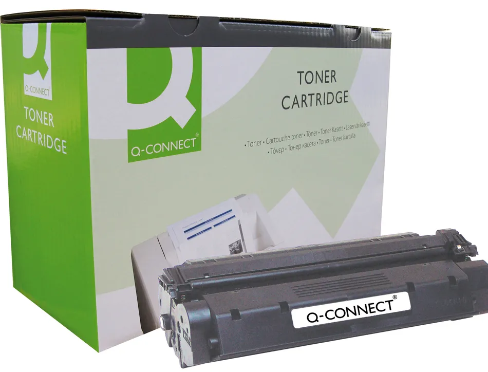 Toner laser q-connect compatible imprimantes hp q2624a/xl couleur noir haute capacité 2500p