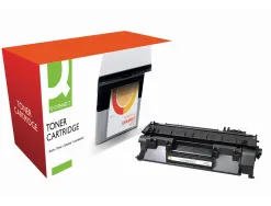 Toner laser q-connect compatible imprimantes hp ce505a couleur noir 2300p