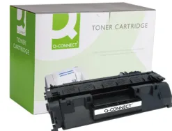 Toner laser q-connect compatible imprimantes hp ce505a couleur noir 2300p