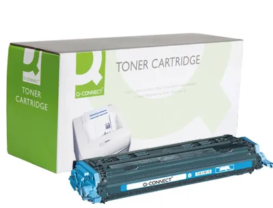 Toner laser q-connect compatible imprimantes hp q6001a couleur cyan 2000p