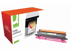 Toner laser q-connect compatible imprimantes brother tn135m couleur magenta haute capacité 4000p