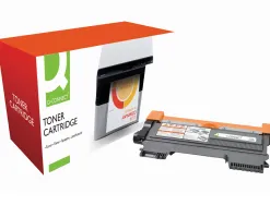 Toner laser q-connect compatible imprimantes brother tn2220 couleur noir 2600p