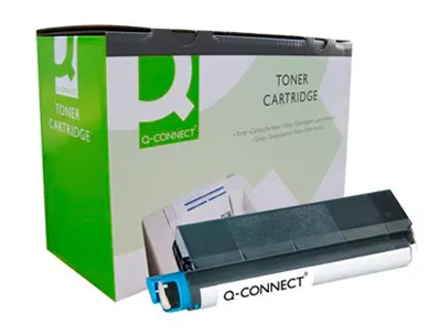Toner laser q-connect compatible imprimantes oki 42127406 couleur magenta 5000p