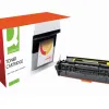 Toner laser q-connect compatible imprimantes hp cc532a couleur jaune 2800p