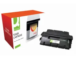 Toner laser q-connect compatible imprimantes hp c4127x couleur noir 18000p