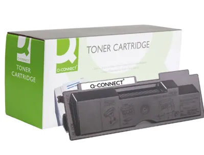 Toner laser q-connect compatible imprimantes kyocera tk17 couleur noir 6000p