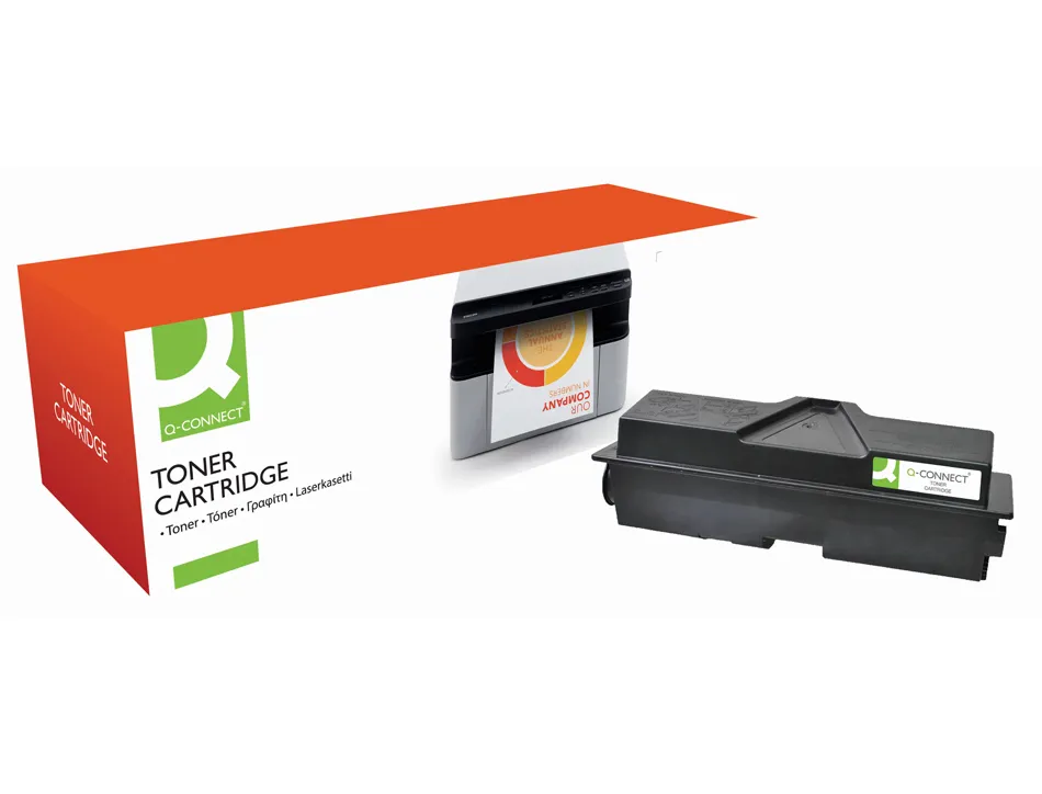 Toner laser q-connect compatible imprimantes kyocera tk17 couleur noir 6000p