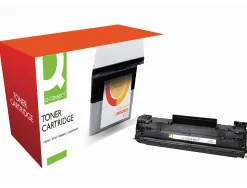 Toner laser q-connect compatible imprimantes hp ce278a couleur noir 2100p