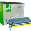 Toner laser q-connect compatible imprimantes hp c9722a couleur jaune 8000p