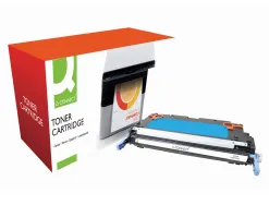 Toner laser q-connect compatible imprimantes hp q6471a couleur cyan 4000p