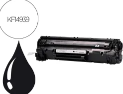 Toner laser q-connect compatible imprimantes hp ce285a couleur noir 1600p