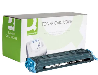 Toner laser q-connect compatible imprimantes hp q6000a couleur noir 2500p