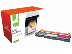 Toner laser q-connect compatible imprimantes brother tn230m couleur magenta 1400p