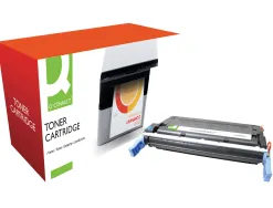 Toner laser q-connect compatible imprimantes hp c9721a couleur cyan 8000p