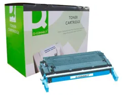 Toner laser q-connect compatible imprimantes hp c9721a couleur cyan 8000p