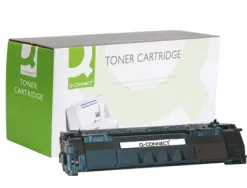 Toner laser q-connect compatible imprimantes hp q5949a couleur noir 3000p