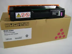 Toner laser ricoh sp-c220e 406054 couleur magenta 2000p 406054