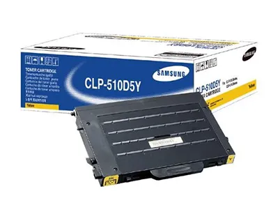 Toner laser samsung clp-510d5y jaune 5000p