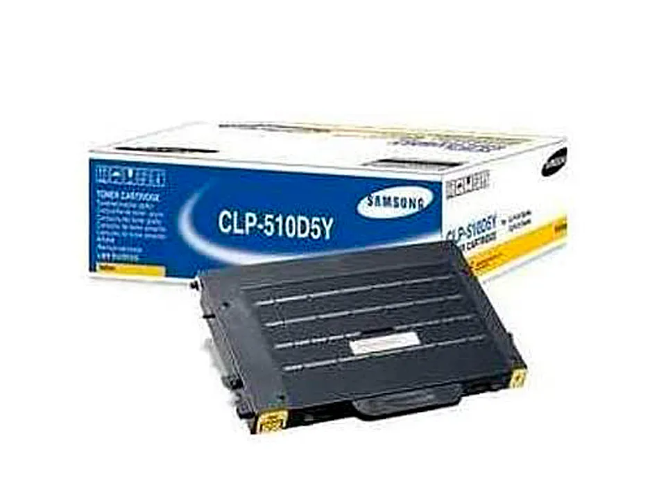 Toner laser samsung clp-510d5y jaune 5000p