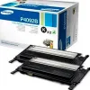 Toner laser samsung su391a multifonctions clt-p4092b couleur noir 3000p pack 2 unités