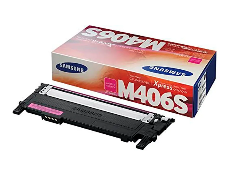 Toner laser samsung su252a multifonctions clt-m406s couleur magenta 1000p