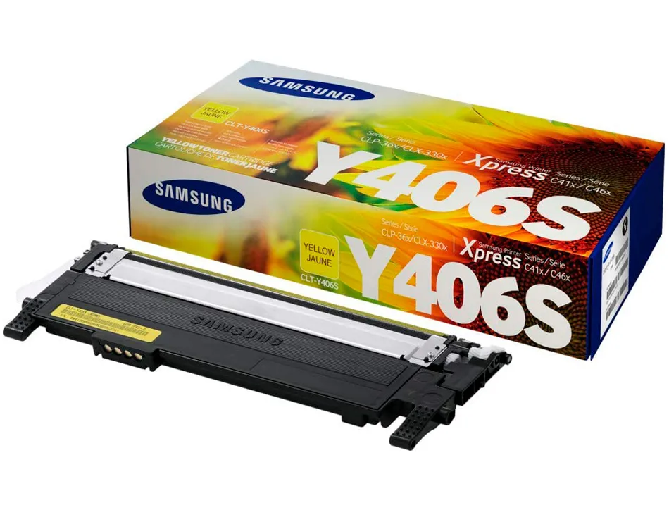 Toner laser samsung su462a multifonctions clt-y406s couleur jaune 1000p