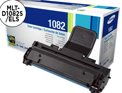 Toner laser samsung su781a mlt-d1082s pour ml1640/séries2240 couleur noir 1500p