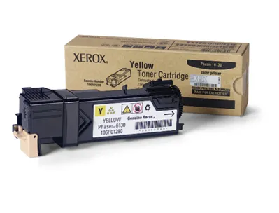 Toner laser xerox 106r01280 couleur jaune 1900p