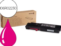 Toner laser xerox 106r02230 pour phaser 6600 workcentre 6605 couleur magenta 6000p
