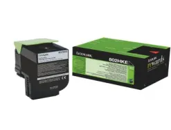 Toner lexmark 80c2hke couleur noir 4000 pag