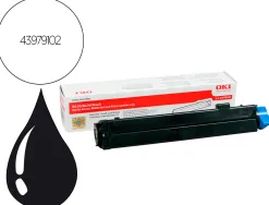 Toner oki b410.b430 couleur noir 3500 pag