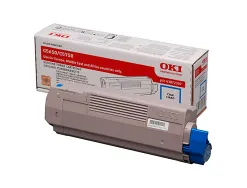 Toner oki c650 couleur cyan 2000 pag