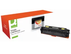 Toner q-connect compatible hp cf382a m476yqcn pour imprimante color laserjet m476 couleur jaune 2700p