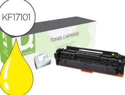 Toner q-connect compatible hp cf382a m476yqcn pour imprimante color laserjet m476 couleur jaune 2700p