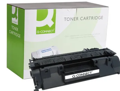 Toner q-connect compatible hp cf280x 80xqcn pour imprimantes laserjet m401a m425dn couleur noir 6900p