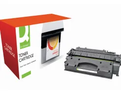Toner q-connect compatible hp cf280x 80xqcn pour imprimantes laserjet m401a m425dn couleur noir 6900p