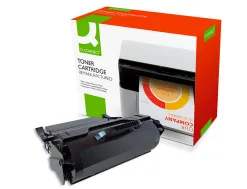 Toner q-connect compatible lexmark t650h21e t650qcn pour imprimantes t650 652 654 656 couleur noir 25000p