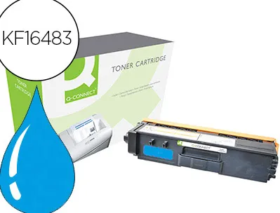 Toner q-connect compatible brother tn328m pour imprimantes hl4570cdw 4570cdwt dcp 9270cdn mfc 9970cdw magenta 6000p