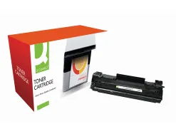 Toner q-connect compatible hp cf283x 83xqcn imprimantes laserjet m125 127 2200p noir