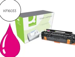 Toner q-connect compatible hp ce413a m451mqcn pour imprimantes color laserjet m351 451 375 475 couleur magenta 2600p