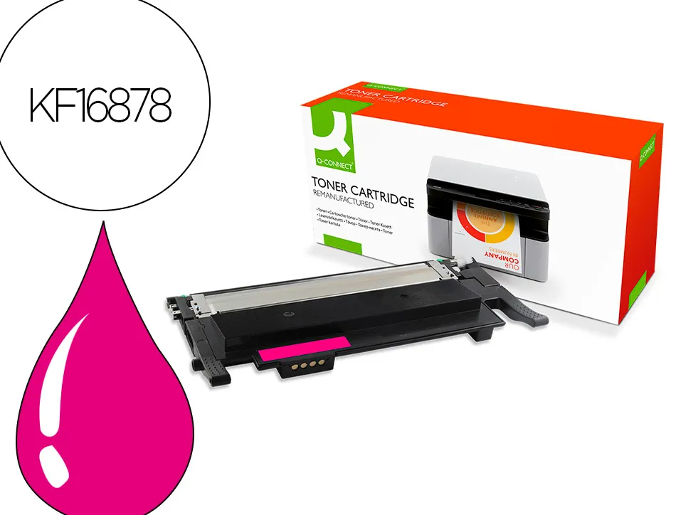Toner q-connect compatible samsung clt-m404s/els xp c430, c480 1000p magenta