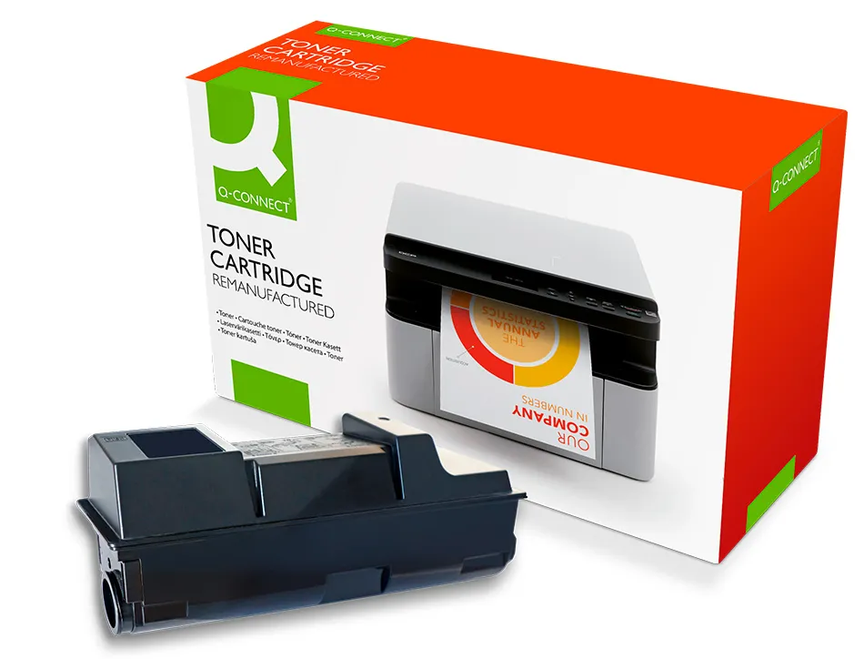 Toner q-connect compatible kyocera tk-350 fs 3920 15000p (hc) noir