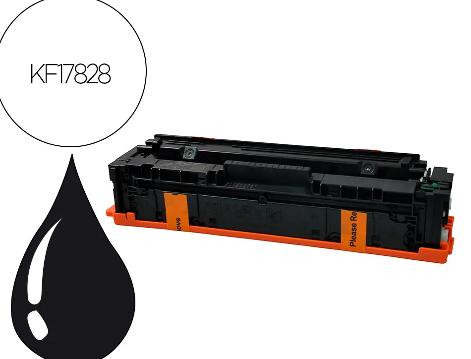 Toner q-connect compatible 54h canon i-sensys lbp621/623 3100p noir