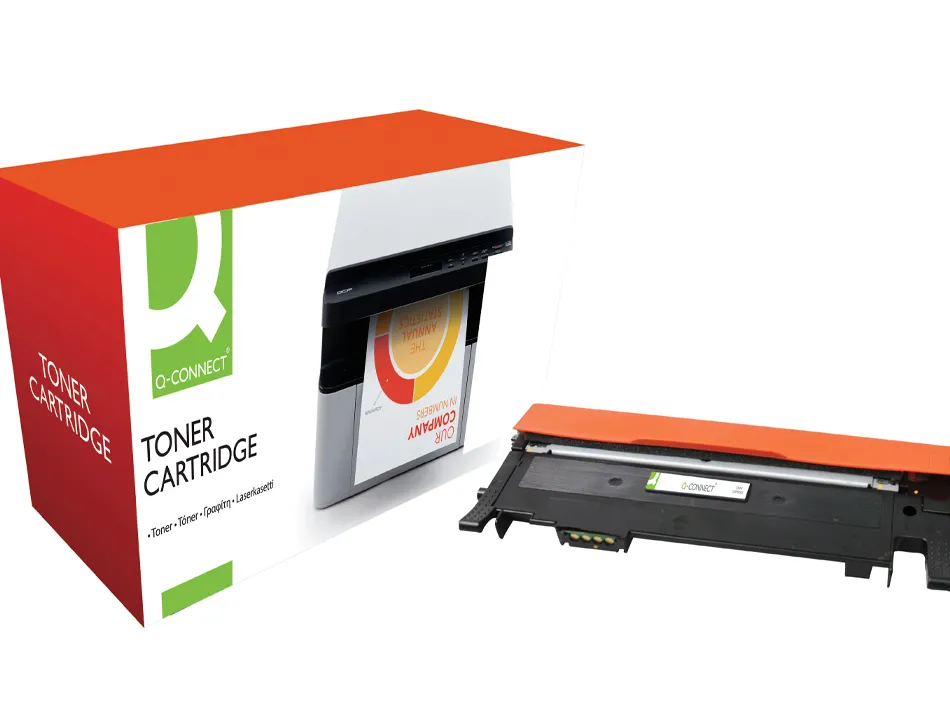 Toner q-connect compatible samsung clt-c406s/els clp360cqcn pour 360 365 clx3300 3305 xpress c410 460 cyan 1000p