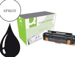 Toner q-connect compatible hp ce410x m451bqcn pour imprimantes color laserjet m351 451 375 475 couleur noir 4000p