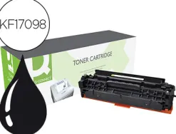 Toner q-connect compatible hp cf380a m476abqcn pour imprimantes laserjet m476 couleur noir 2400p
