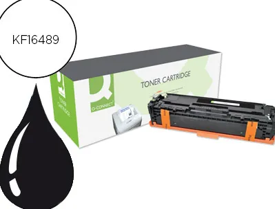 Toner q-connect compatible hp cf210x m251bqcn pour imprimantes color laserjet m251 series couleur noir