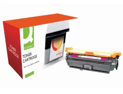 Toner q-connect compatible hp ce403a m551mqcn pour imprimantes color laserjet m551 570 mfp570 575 couleur magenta 6000p