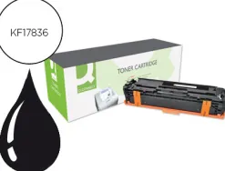 Toner q-connect compatible hp cf210a m251abqcn pour imprimantes color laserjet m251n 276n mf276nw noir 1600p