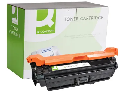 Toner q-connect compatible hp ce402a m551yqcn pour imprimantes color laserjet m551 570 mfp575 couleur jaune 6000p